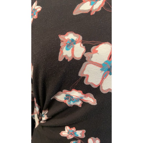 Tanya Taylor Black Floral Noemie Dress Size 2 piling on dress-please look at pic - Picture 3 of 9
